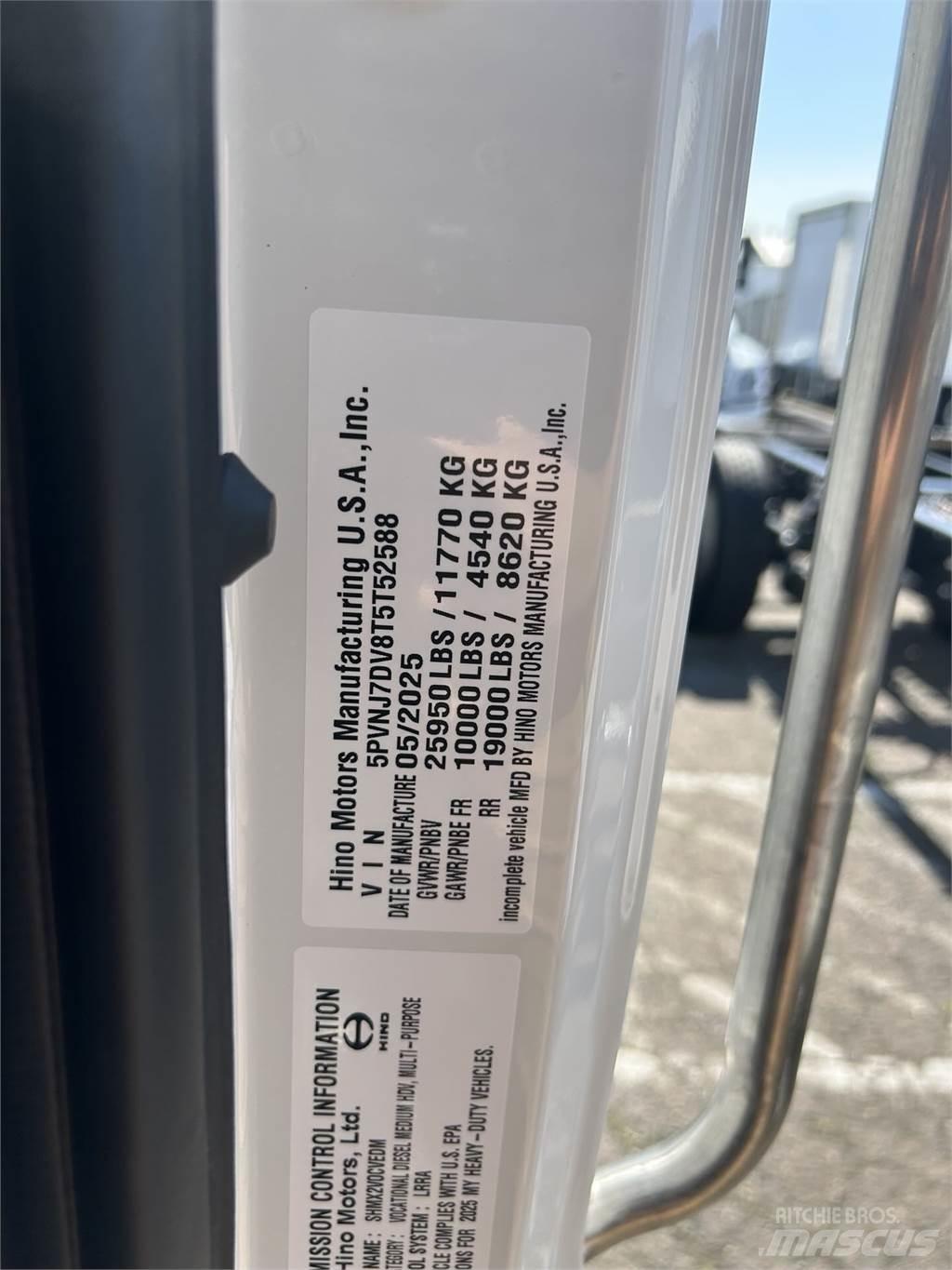 Hino L6 Šasija ar kabīni