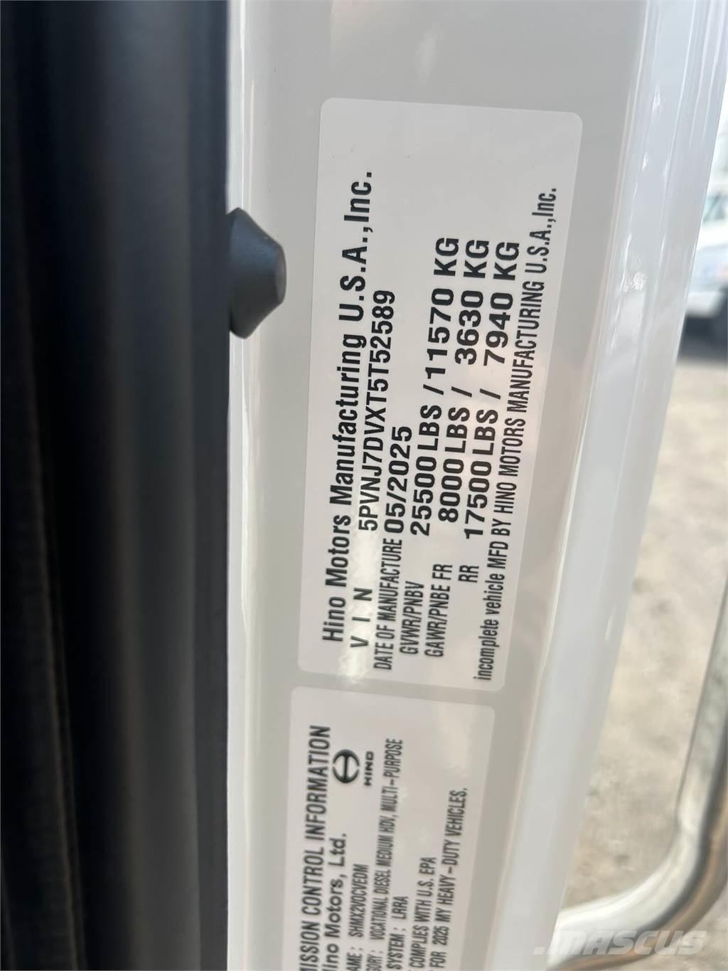 Hino L6 Šasija ar kabīni