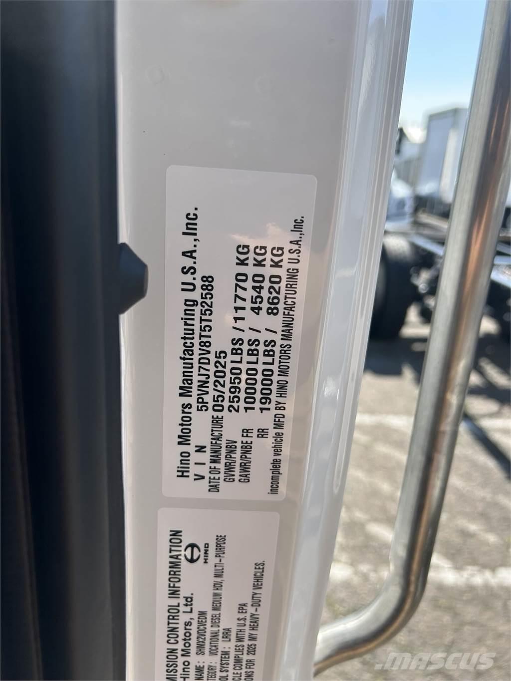 Hino L6 Šasija ar kabīni