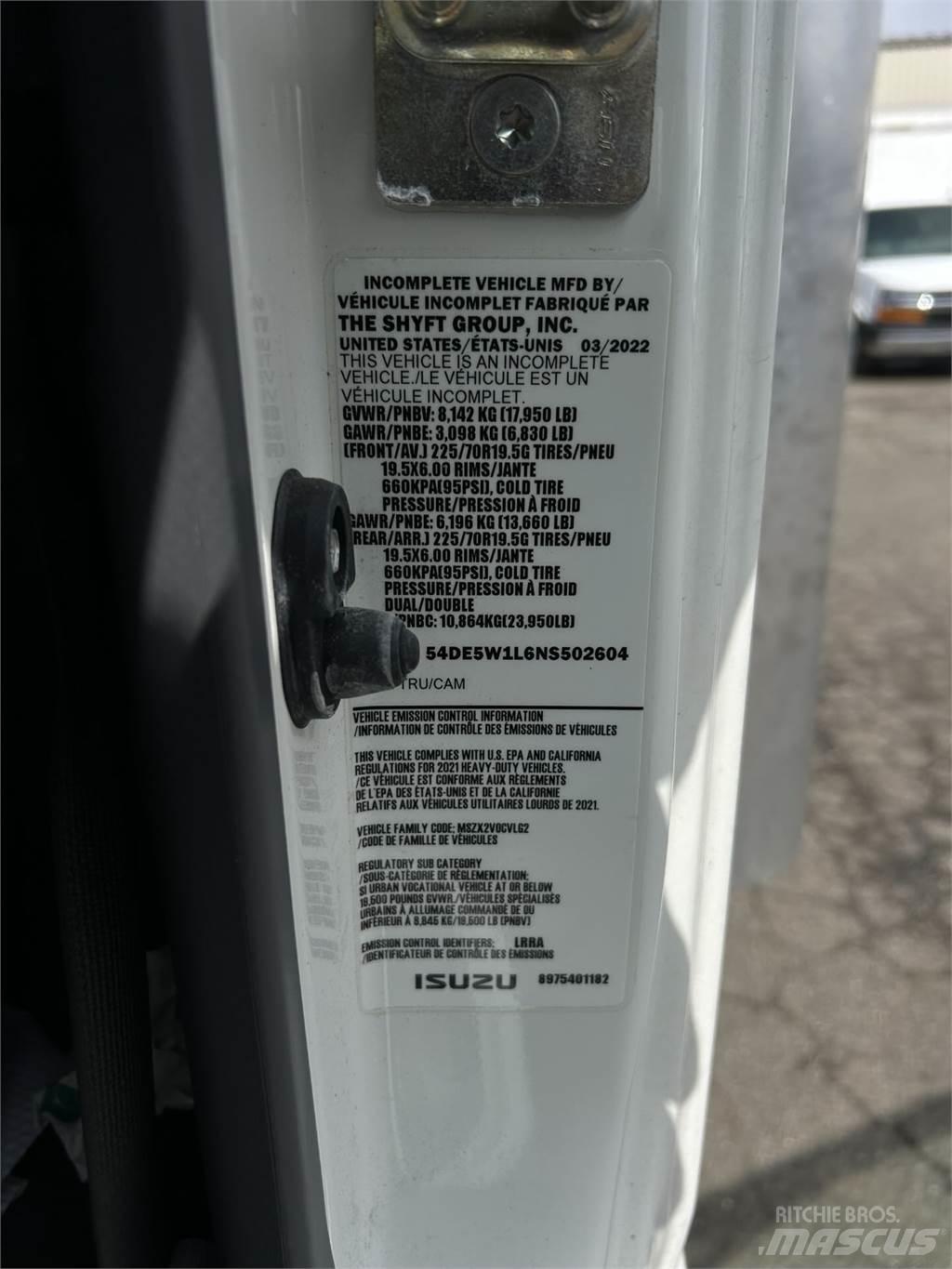 Isuzu NQR Furgons