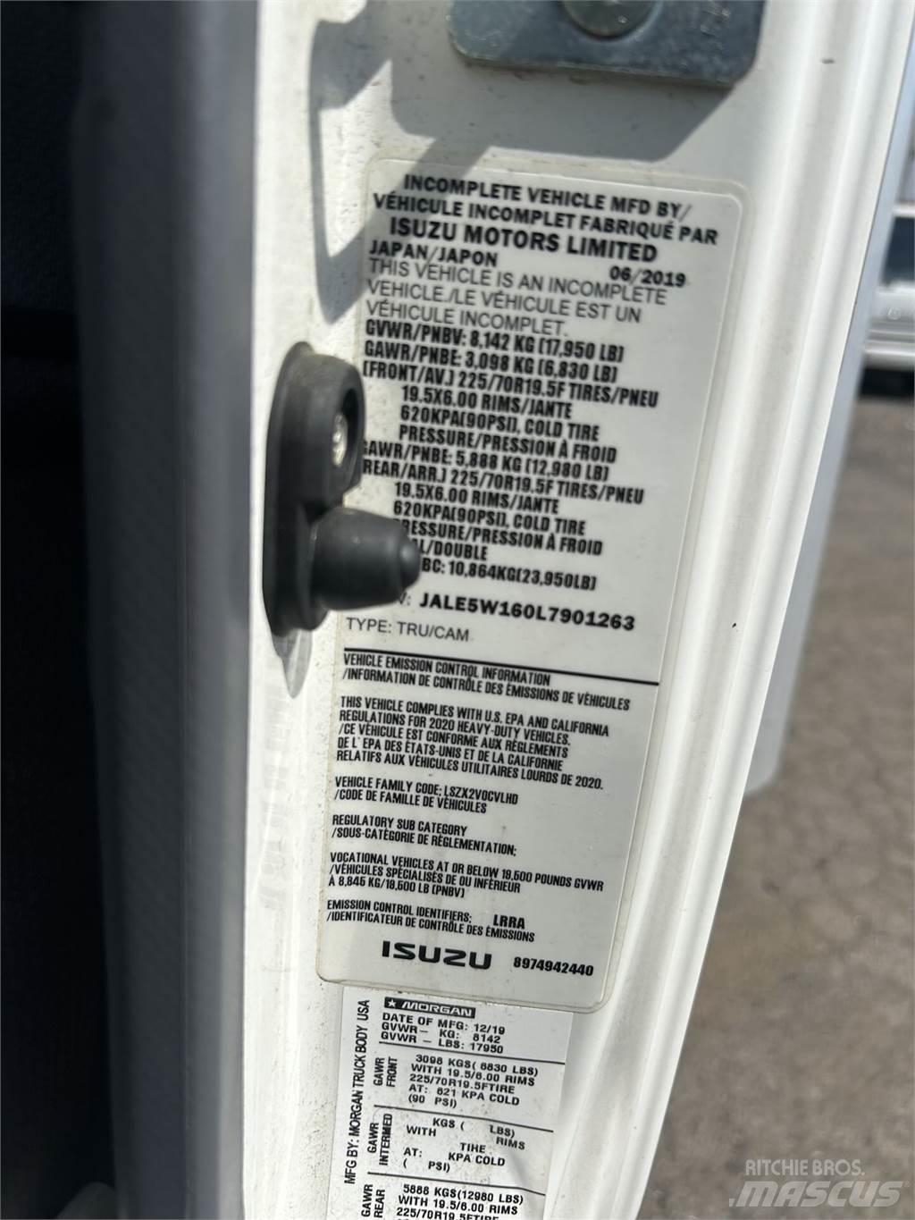 Isuzu NQR Furgons