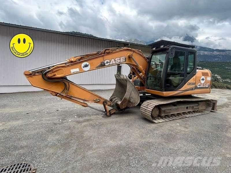 CASE CX130B Kāpurķēžu ekskavatori