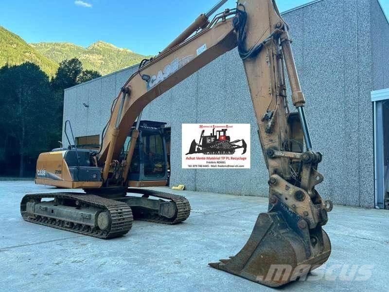 CASE CX210B Kāpurķēžu ekskavatori