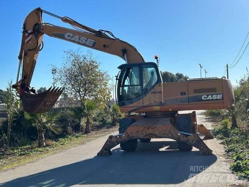 CASE WX210 Ekskavatori uz riteņiem
