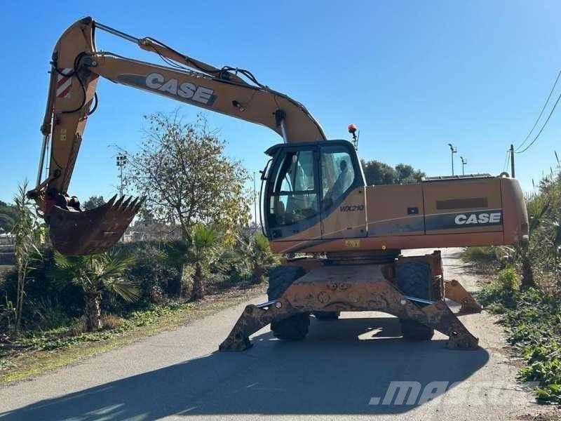 CASE WX210 Ekskavatori uz riteņiem