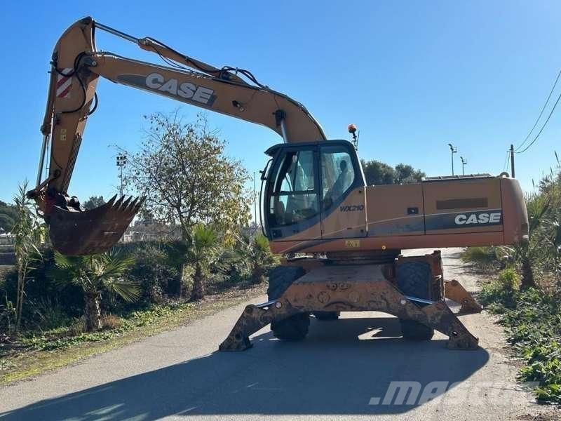 CASE WX210 Ekskavatori uz riteņiem