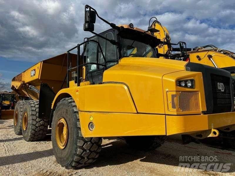 CAT 740GC Artikulētie pašizgāzēji