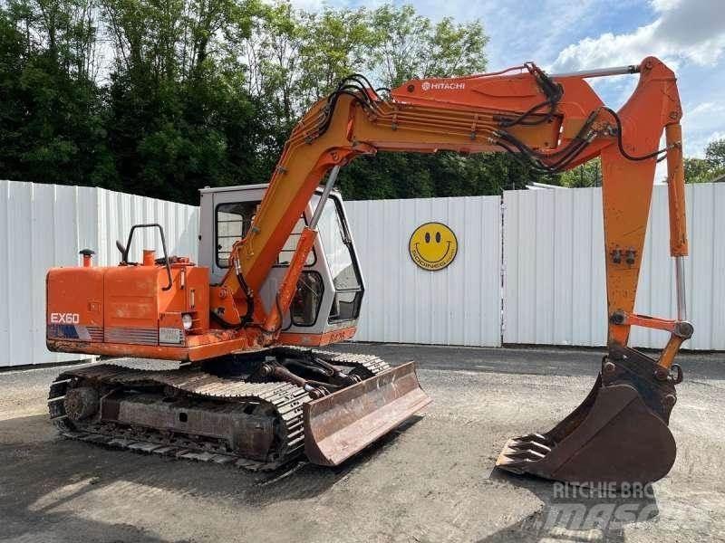 Hitachi EX60 Kāpurķēžu ekskavatori
