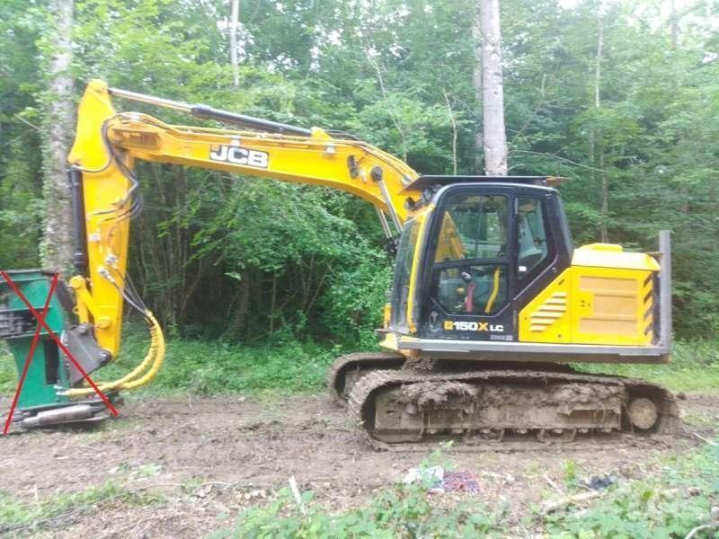 JCB 150XL SV Kāpurķēžu ekskavatori