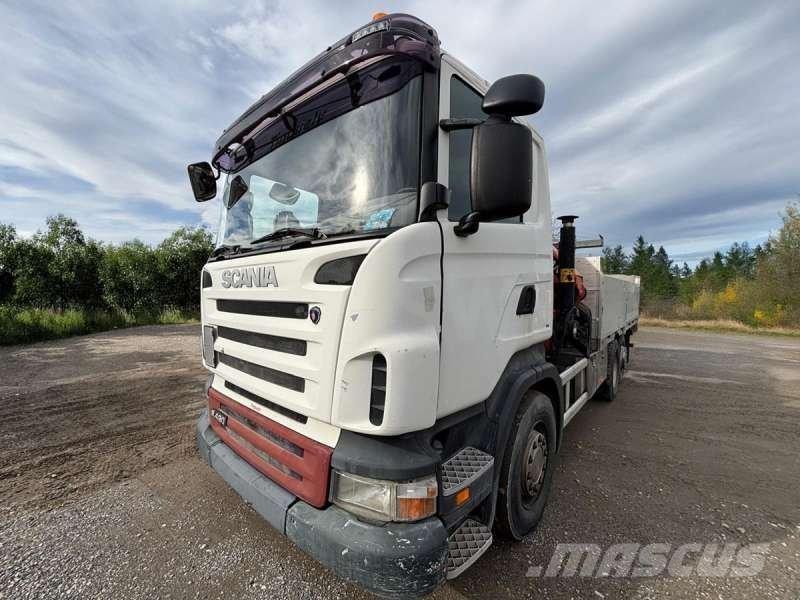 Scania R420 Platformas/izkraušana no sāniem