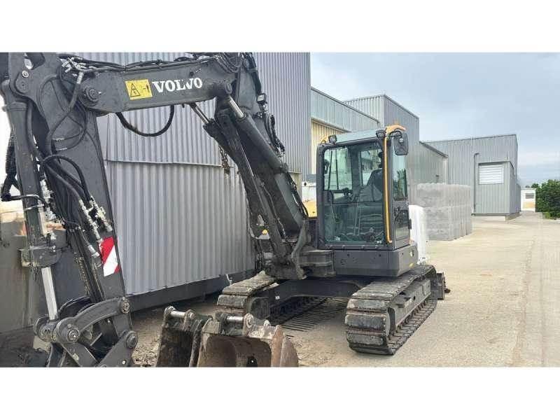 Volvo ECR88D Kāpurķēžu ekskavatori