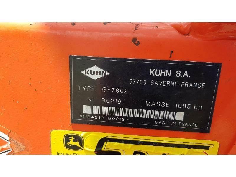 Kuhn GF7802 Grābekļi un siena ārdītāji