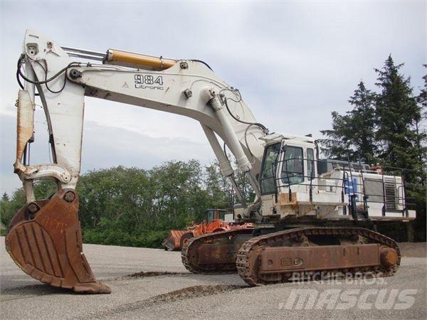 Liebherr 984C HD Kāpurķēžu ekskavatori