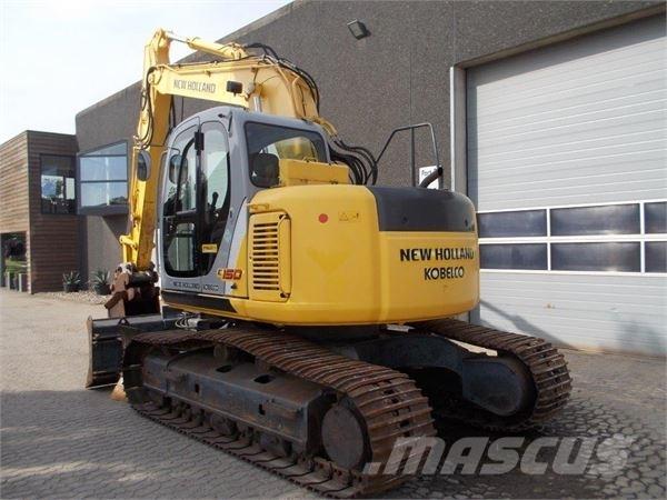 New Holland E150 Kāpurķēžu ekskavatori