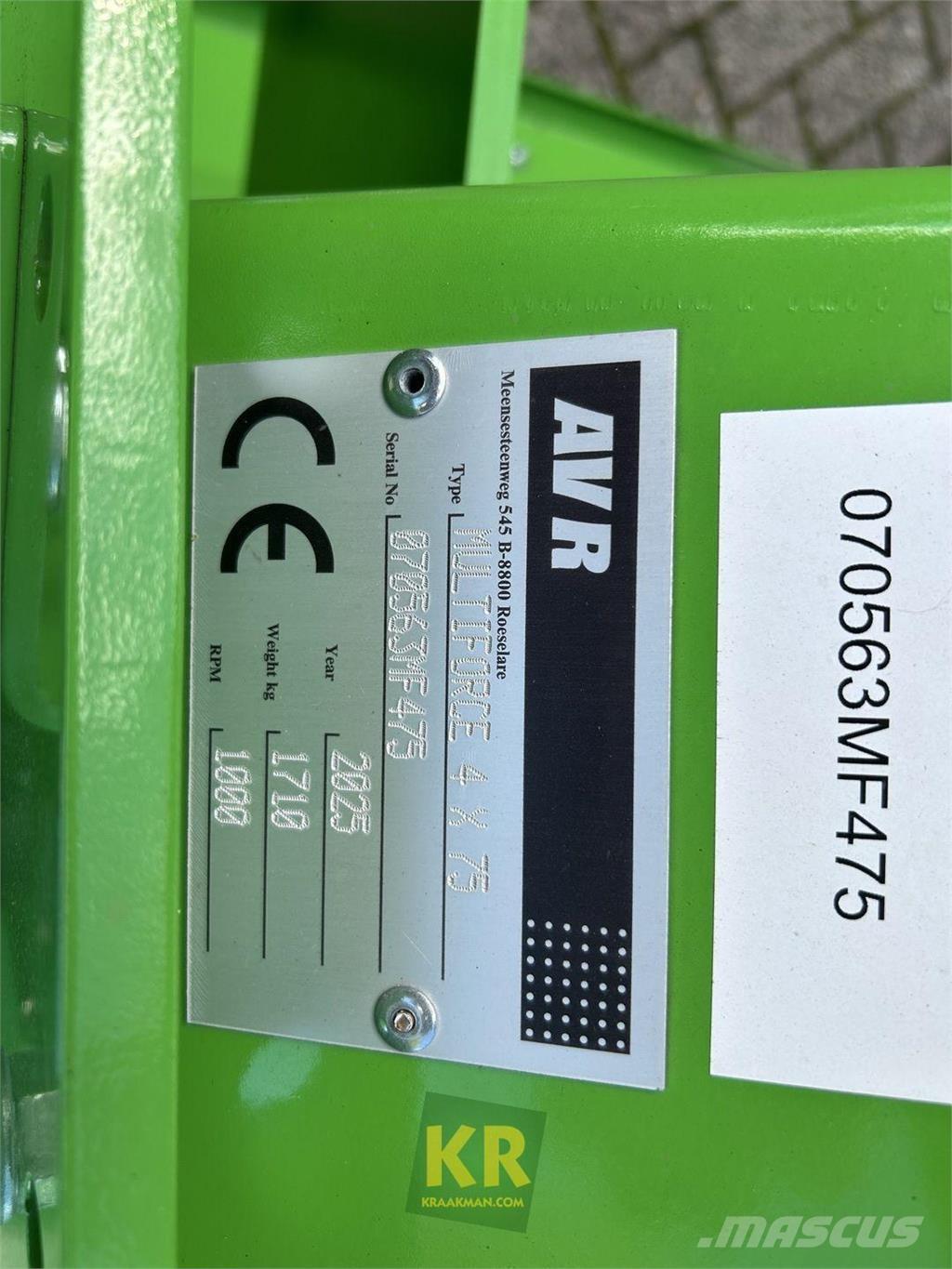 AVR MultiForce Kartupeļu lakstu kombaini