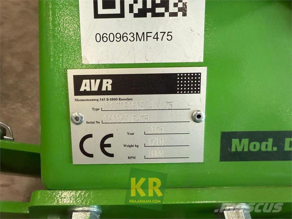 AVR MultiForce Labības kultivatori