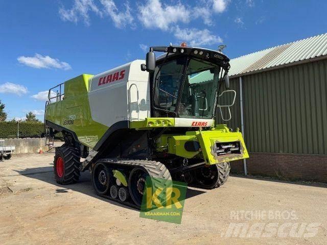 CLAAS LEXION 750 Ražas novākšanas kombaini