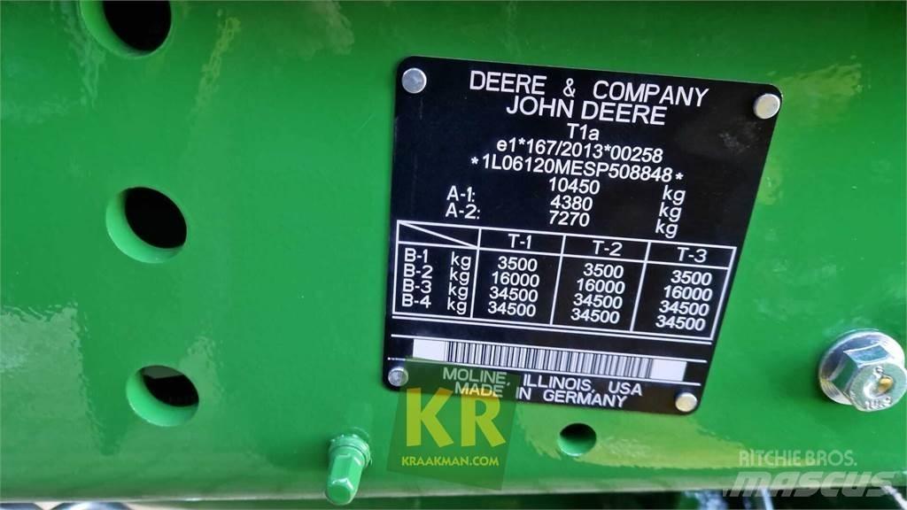 John Deere 6120M Traktori