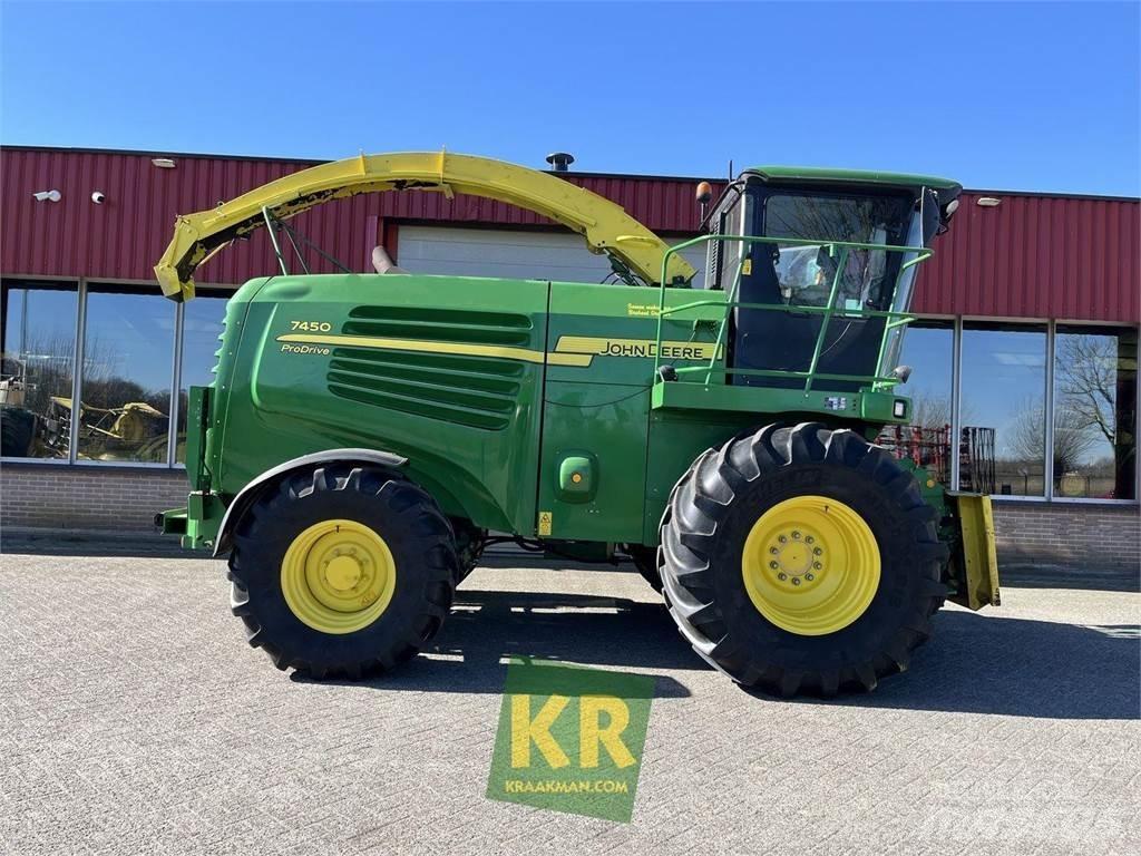 John Deere 7450 Zāles smalcinātāji
