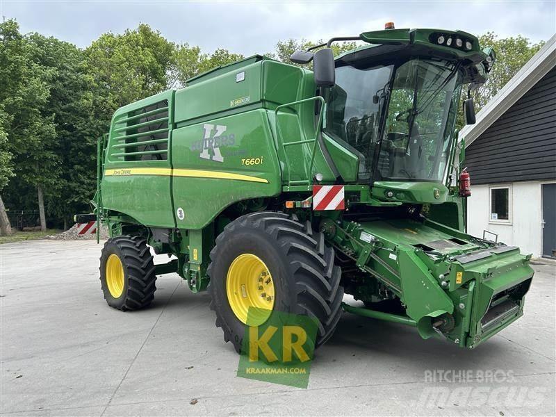 John Deere T660 Ražas novākšanas kombaini