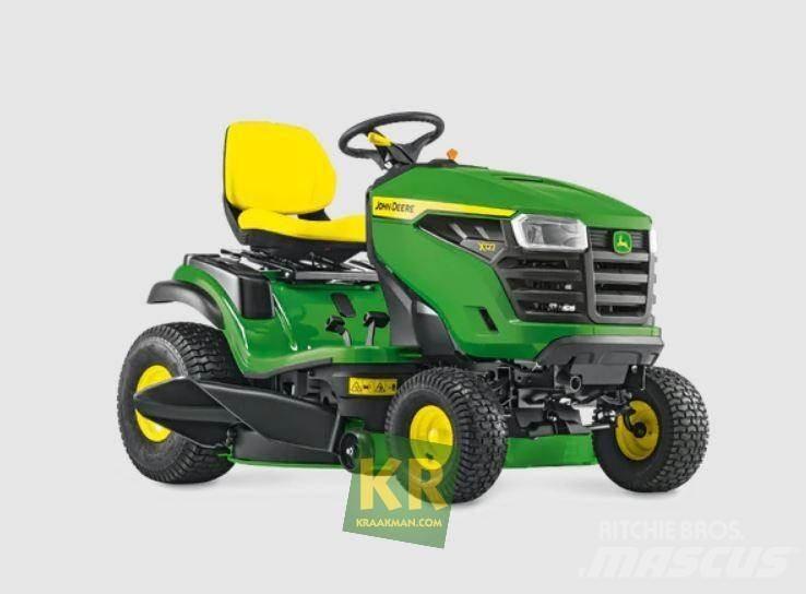 John Deere X127 Mauriņa traktors