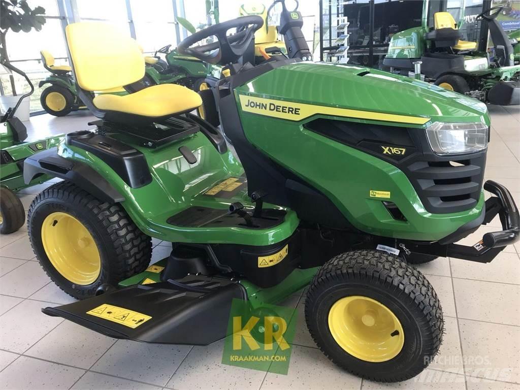 John Deere X167 Mauriņa traktors
