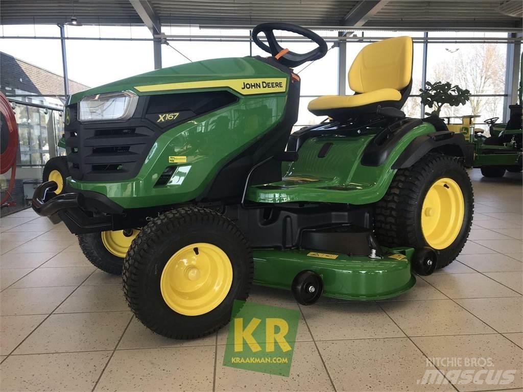 John Deere X167 Mauriņa traktors