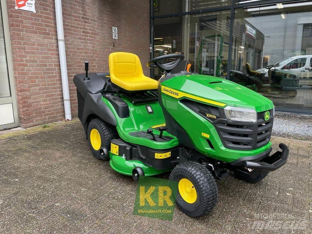 John Deere X167R Mauriņa traktors