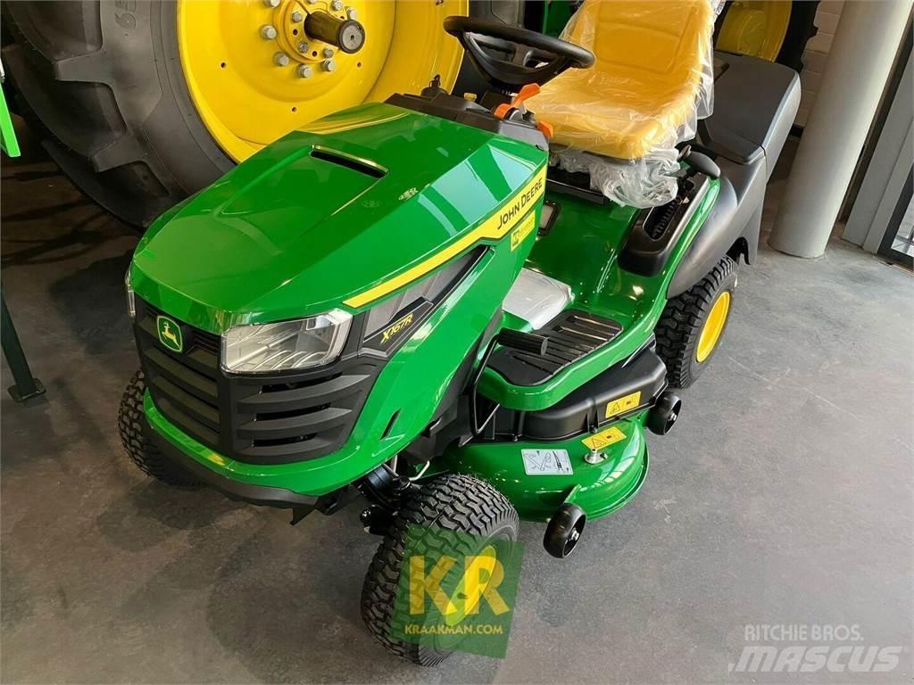 John Deere X167R Mauriņa traktors