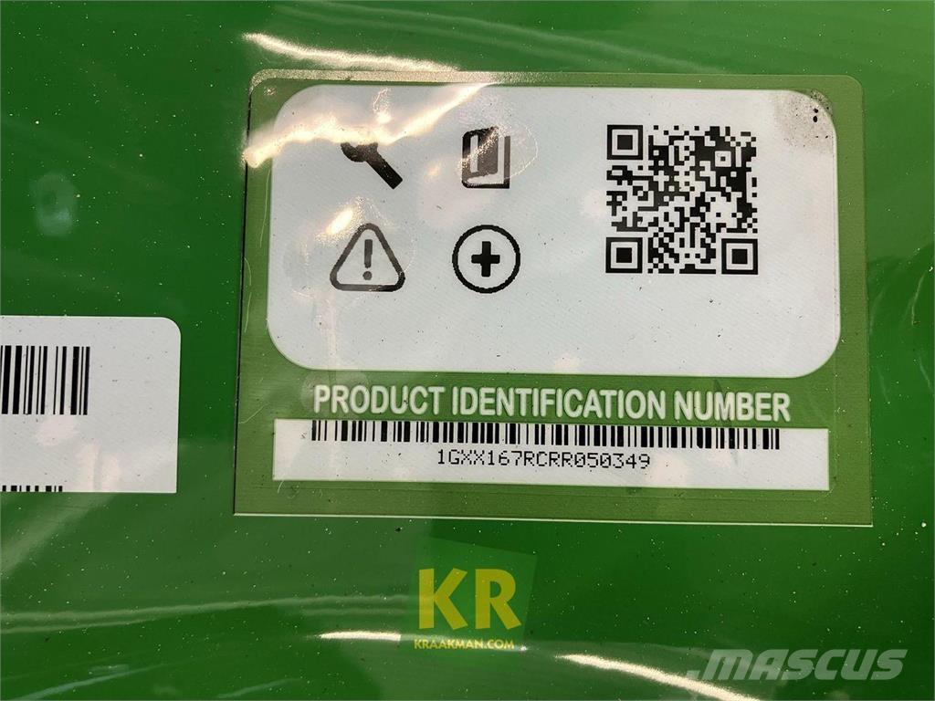 John Deere X167R Mauriņa traktors