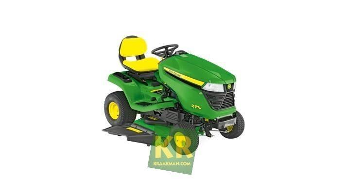 John Deere X350 Mauriņa traktors