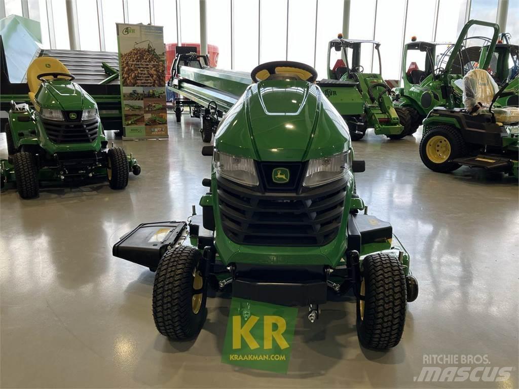 John Deere X350 Mauriņa traktors