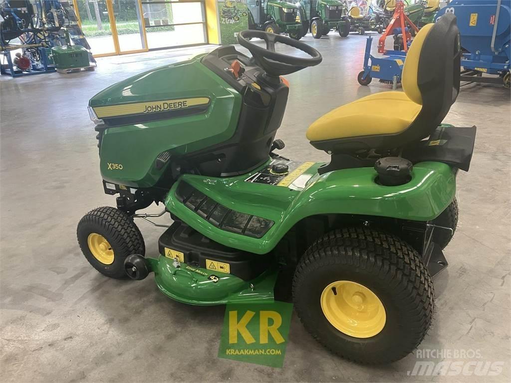 John Deere X350 Mauriņa traktors