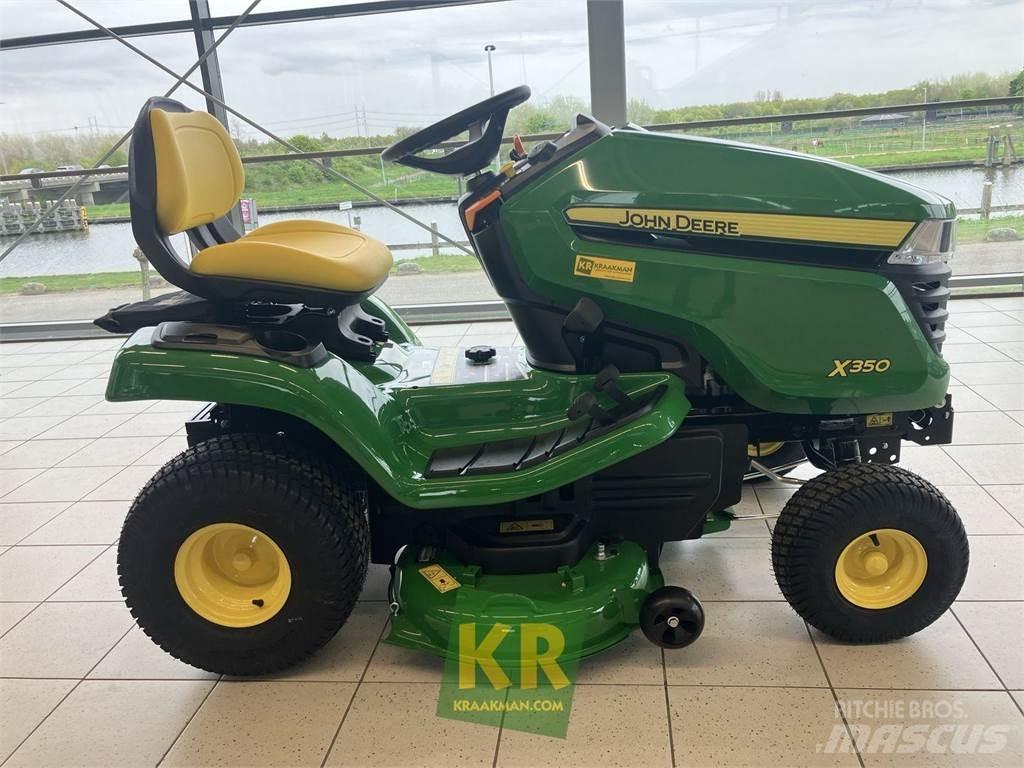 John Deere X350 Mauriņa traktors