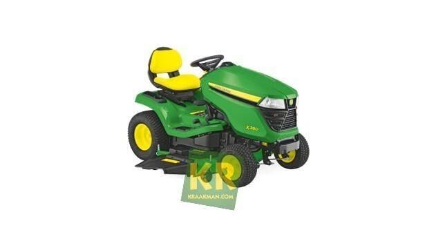 John Deere X380 Mauriņa traktors