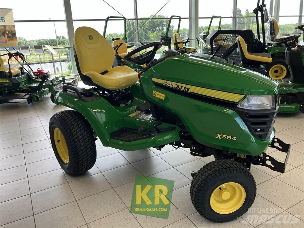 John Deere X584 Mauriņa traktors