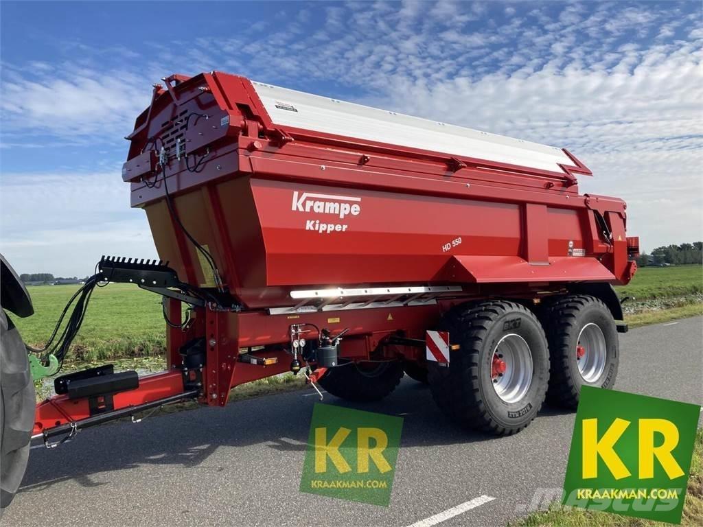 Krampe HD550 Treileri-pašizgāzēji