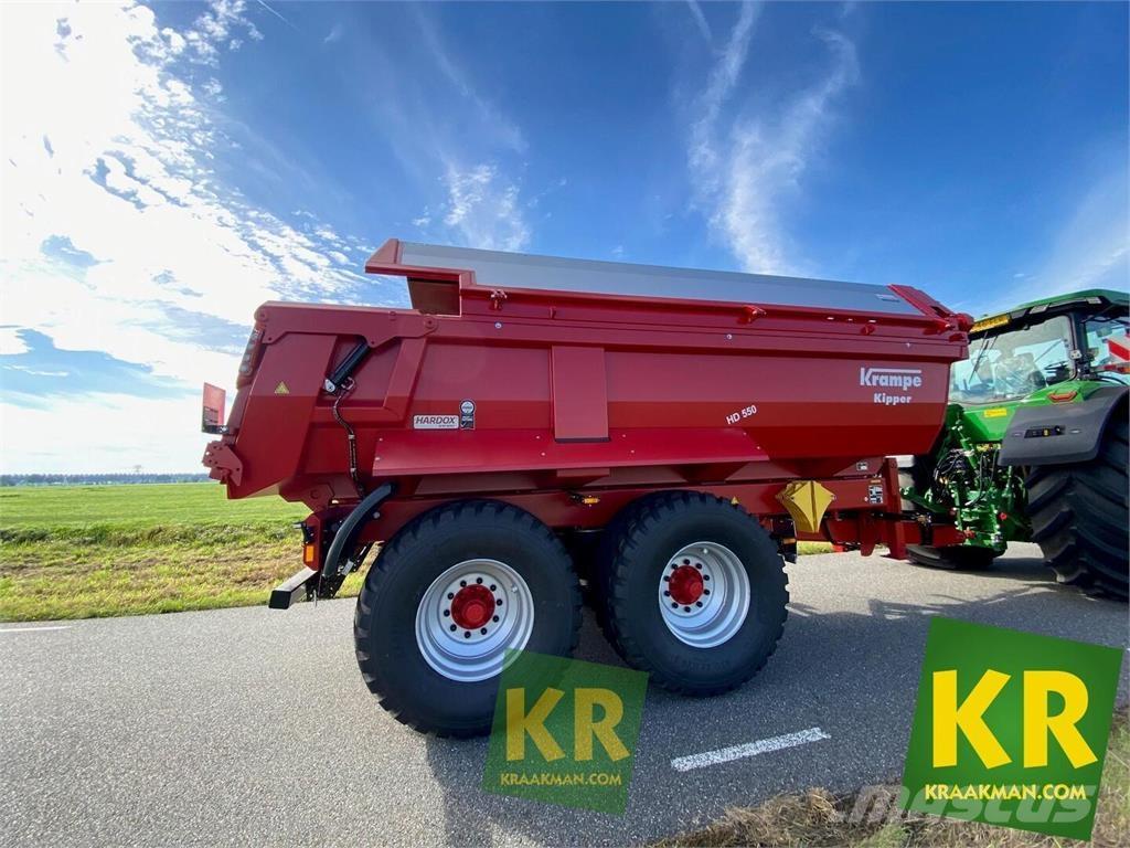 Krampe HD550 Treileri-pašizgāzēji