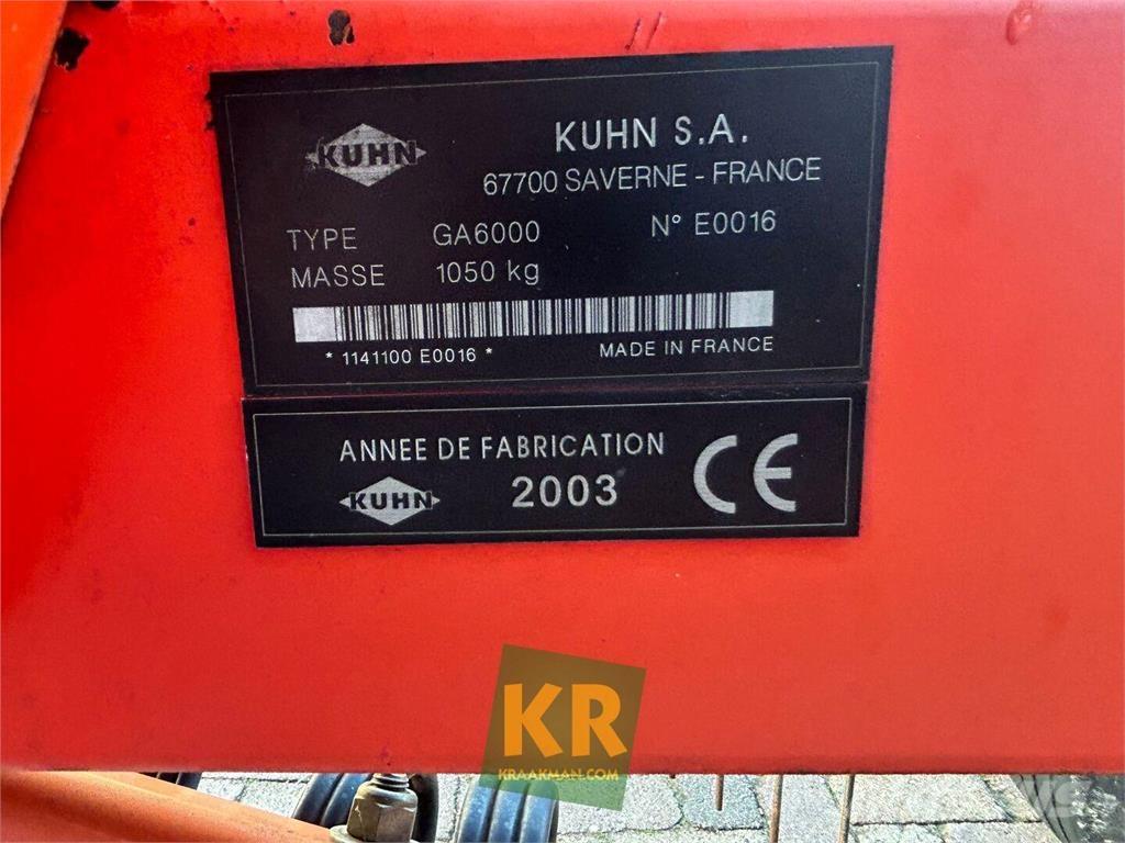 Kuhn GA 6000 Grābekļi un siena ārdītāji