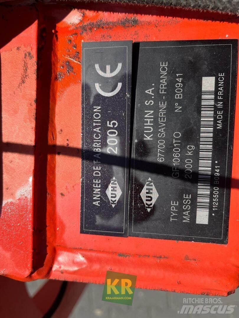 Kuhn GF 10601 Grābekļi un siena ārdītāji