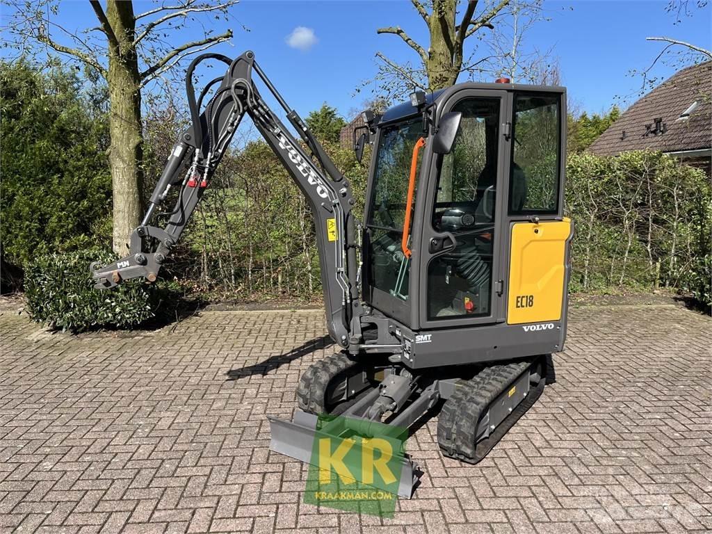 Volvo EC18E Kāpurķēžu ekskavatori