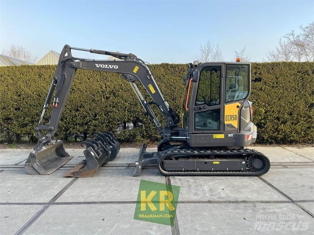 Volvo ECR58F Kāpurķēžu ekskavatori