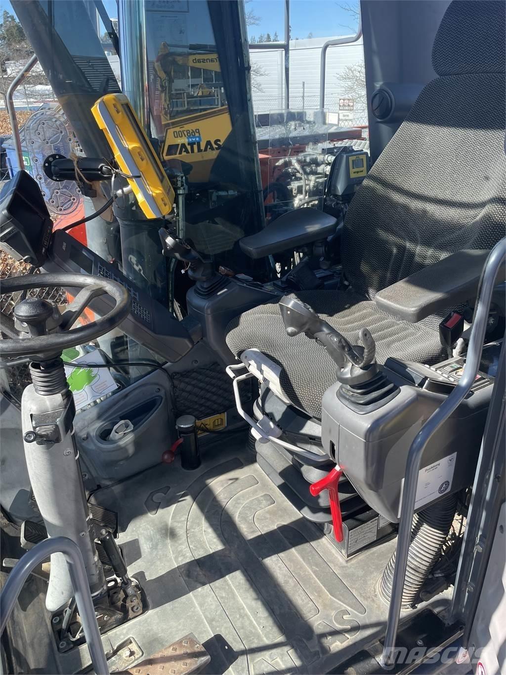 Atlas 140W Ekskavatori uz riteņiem