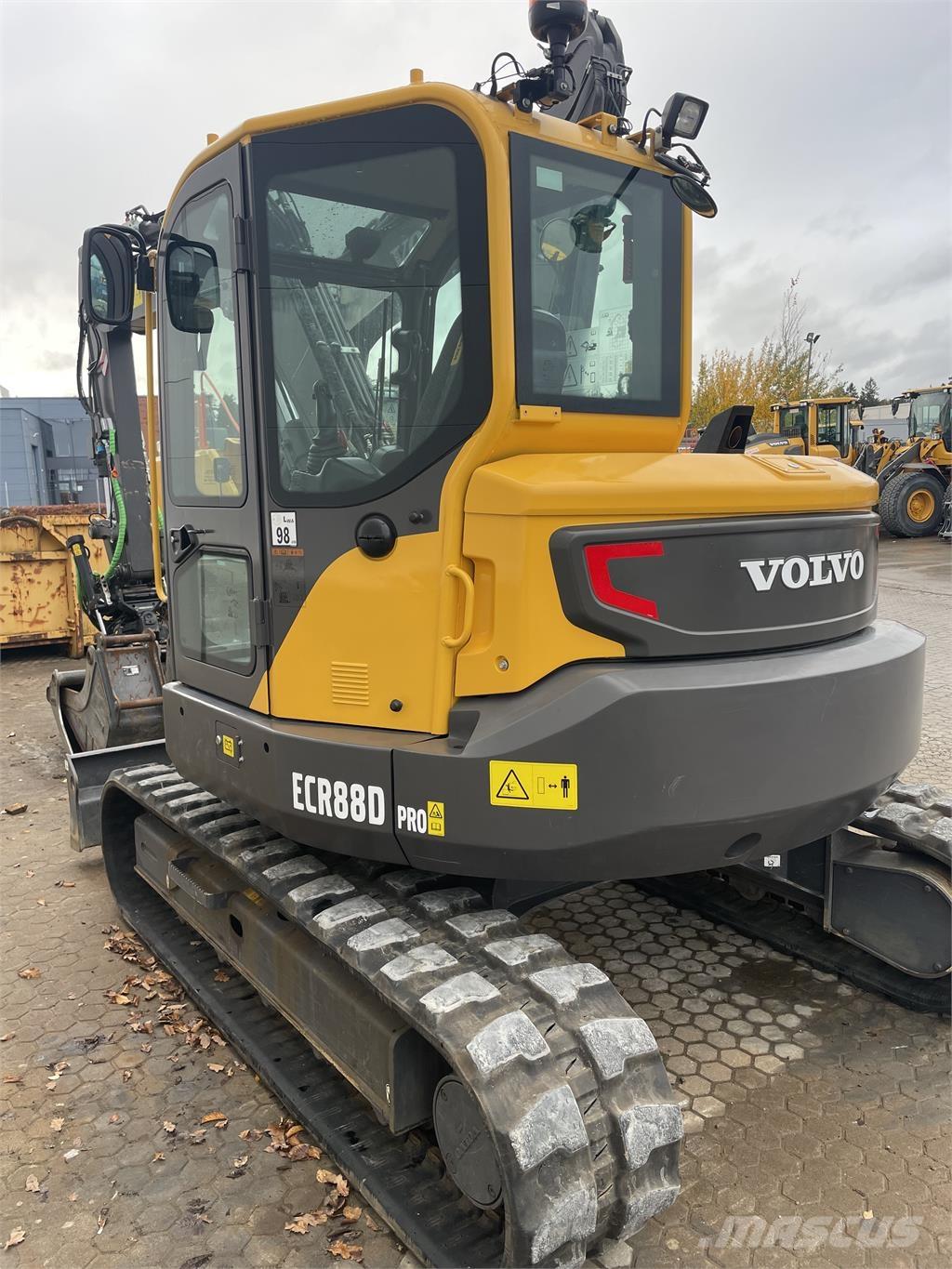  ECR88D Mini ekskavatori < 7 t