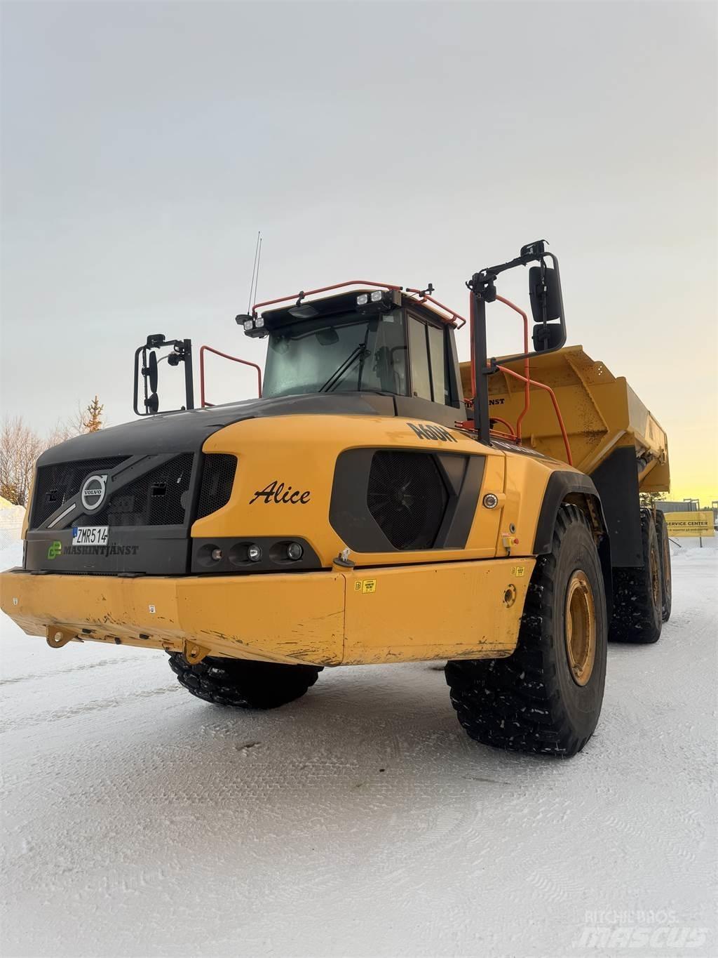 Volvo A60H Artikulētie pašizgāzēji