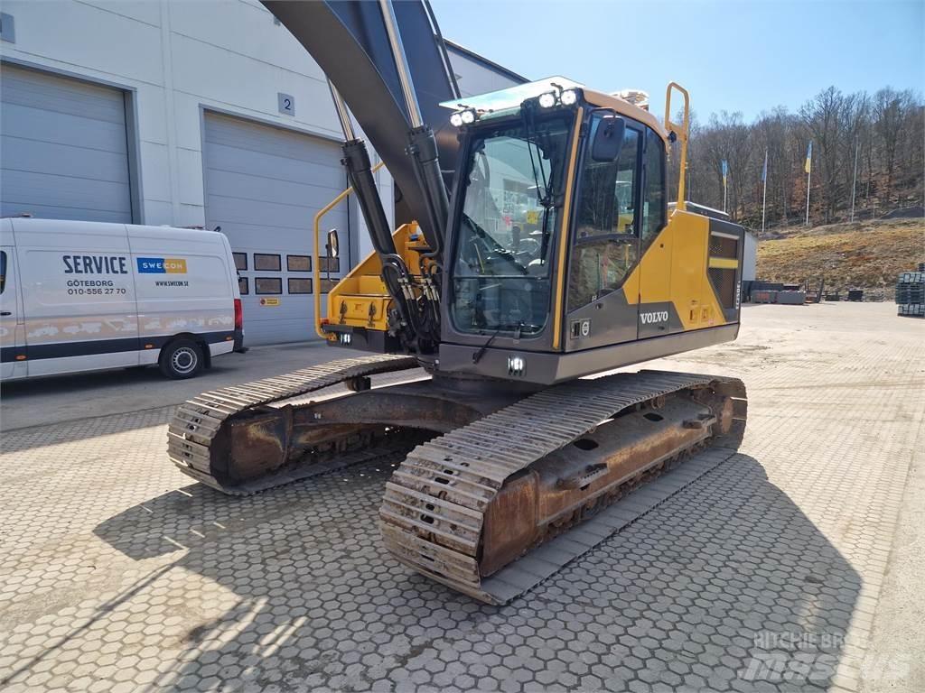 Volvo EC250EL Kāpurķēžu ekskavatori