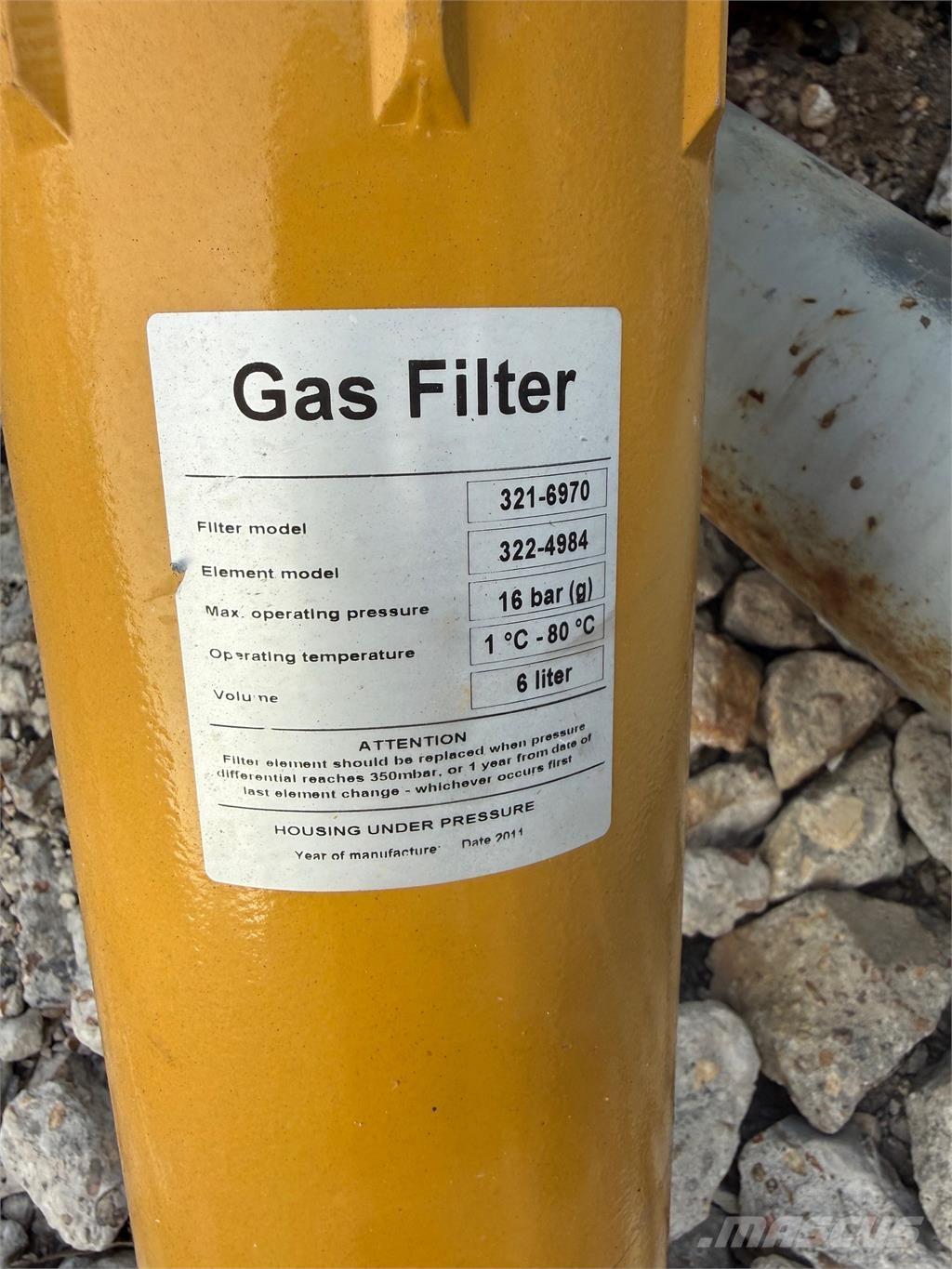 CAT Gas Filter Dzinēji