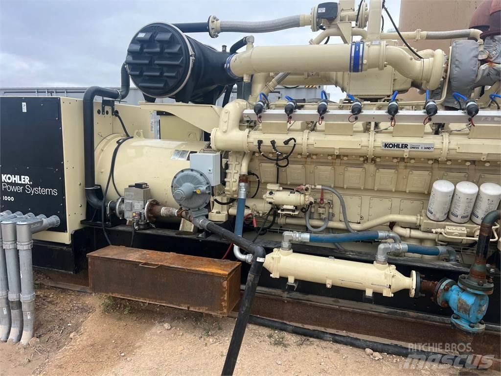 Kohler 1000kW Gāzes ģeneratori