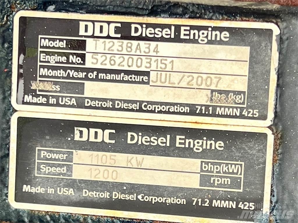 MTU 12V4000 Dzinēji