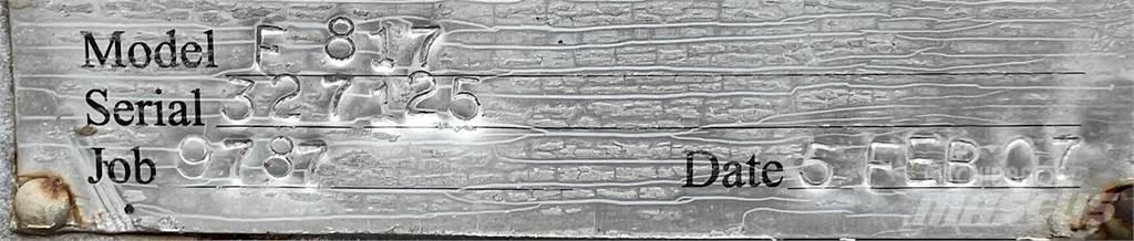 WAUKESHA F817 Dzinēji